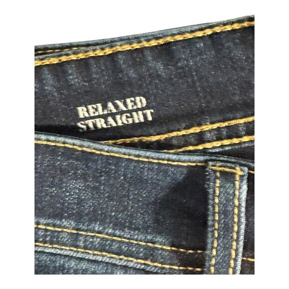 NEW Liverpool Men's Relaxed Straight Jeans Blue Size 30x34‎ Mid-Rise Stretch - Picture 9 of 9